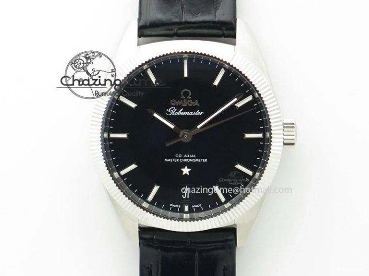 0309 Trendy 2016 Planet Ocean 43.5mm SS V6F Best Edition Black Dial On SS Bracelet A 8210
